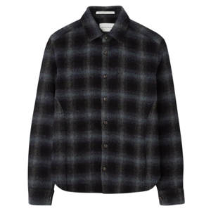 Peregrine Wool Checked Overshirt